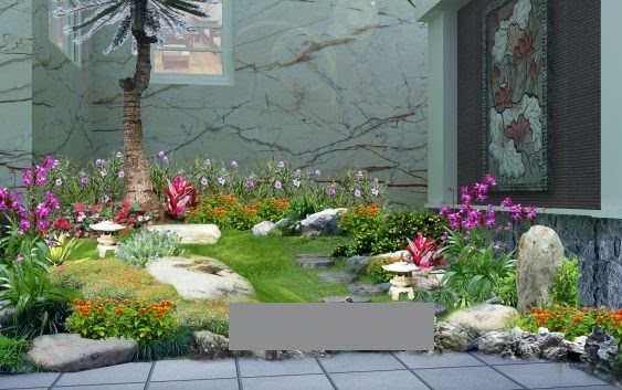 Tiểu cảnh sân vườn mini – Sân vườn thu nhỏ trong không gian sống