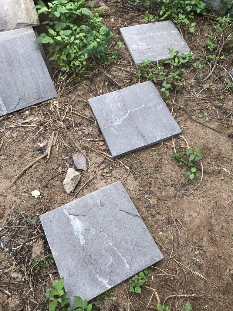Đá bước dặm phiến bazan 3