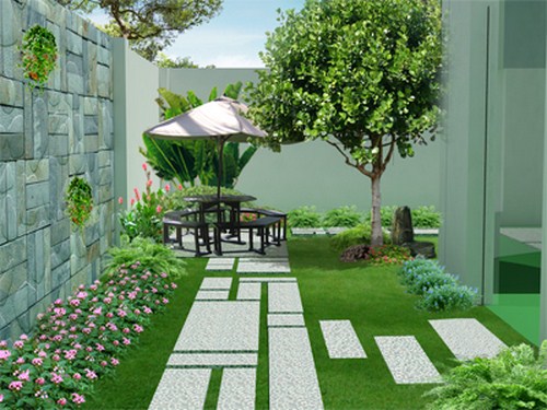 Những mẫu thiết kế sân vườn cho không gian hẹp